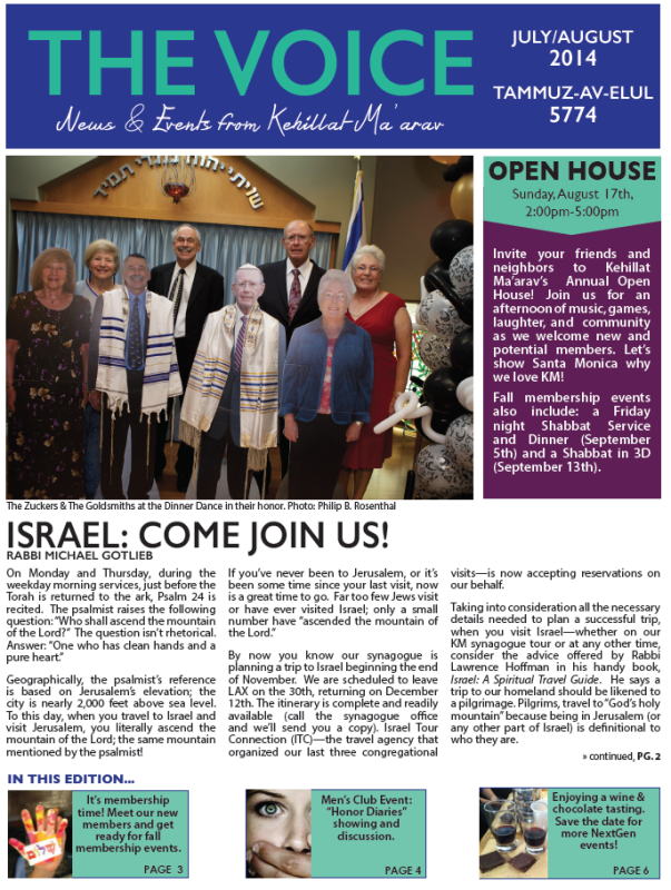July/August 2014 VOICE